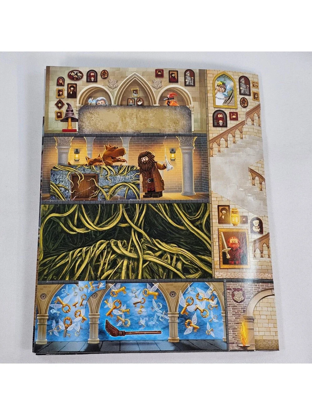 LEGO Harry Potter Wizarding Duels Potter vs Malfoy Pop-Up Scenes 2 Books